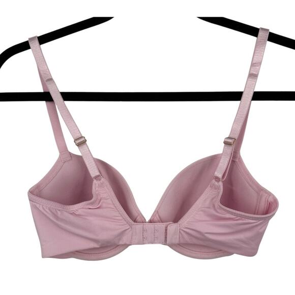 Natori 727279 Cushioned Comfort Contour Underwire Bra pink size 32C - Picture 4 of 5